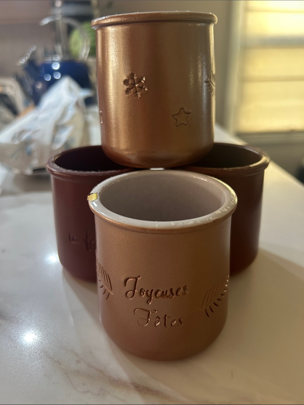 La Fermiere Clay Yogur Cups Set